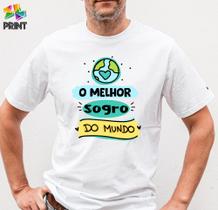 Camiseta Adulto O Melhor Sogo do Mundo - Dia dos Pais Zlprint