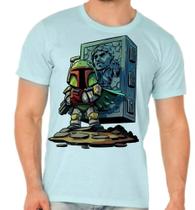 Camiseta Adulto Ou Infantil Boba Fett Han Solo