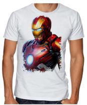 Camiseta Adulto Ou Infantil Homem De Ferro Iron Man