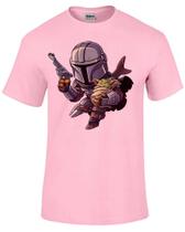 Camiseta Adulto Ou Infantil Mandalorian E Baby Grogu Yoda Camiseta Adulto Ou Infantil Mandalorian E Baby Grogu Yoda