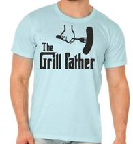 Camiseta Adulto Ou Infantil Pai Churrasco Assador Churrasqueira