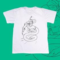 Camiseta Adulto - Oxumare vetorizada preto