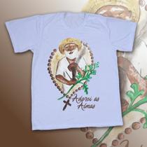 Camiseta Adulto - Preto Velho Adorei as Almas