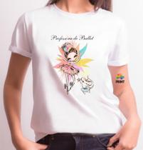 Camiseta Adulto Professora de Ballet Est. 7 -Bailarina Zlprint