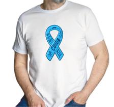 Camiseta Adulto SE CUIDE NOVEMBRO AZUL Est.3 - ZLprint