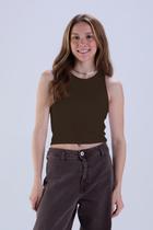 Camiseta Adulto Suplex Regata Cropped Camiseta Adulto Suplex Regata Cropped