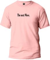 Camiseta Adulto The Next Wave Masculina Tecido Premium 100% Algodão Manga Curta Fresquinha