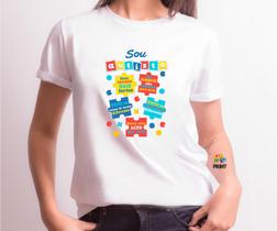 Camiseta Adulto Unissex Sou Autista Sinto Cheiros mais Fortes - Autismo Est. 5.12 Zlprint