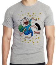 Camiseta Adventure Time Jake Blusa criança infantil juvenil adulto camisa tamanhos