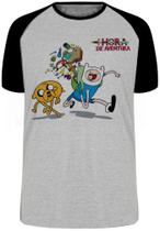 Camiseta Adventure Time Jake Finn mochila Blusa Plus Size extra grande adulto ou infantil