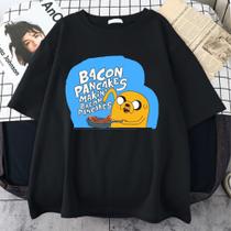 Camiseta Adventure Time Jake Pancakes