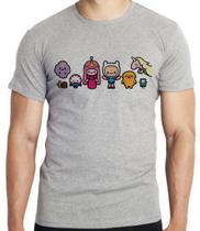 Camiseta Adventure Time Mini Blusa criança infantil juvenil adulto camisa tamanhos