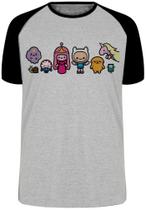 Camiseta Adventure Time mini Blusa Plus Size extra grande adulto ou infantil