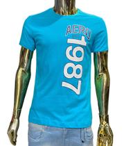 Camiseta Aeropostale Masculina - Azul Bebe