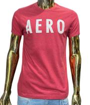 Camiseta aeropostale mescla acerola - cod:9981m