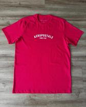 Camiseta Aeropostale Simples Rosa - GG