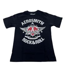 Camiseta Aerosmith Banda de Rock Blusa Adulto Unissex Mr387 Camiseta Aerosmith Banda de Rock Blusa Adulto Unissex Mr387