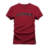 Camiseta Agodão T-Shirt Unissex Premium Macia Estampada Californ Hils
