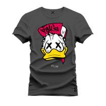 Camiseta Agodão T-Shirt Unissex Premium Macia Estampada Donalwd Bolado - Nexstar