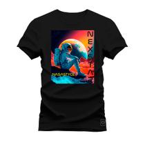 Camiseta Agodão T-Shirt Unissex Premium Macia Estampada Nasa Style