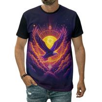 Camiseta Águia Foco Determinação Liberdade Poder Vento
