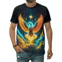 Camiseta Águia Força Poder Liberdade Voo Céu Majestosa