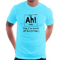 Camiseta AH The element of surprise - Foca na Moda