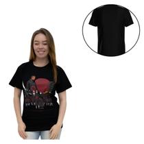 Camiseta akatsuki membros preto m Camiseta akatsuki membros preto m