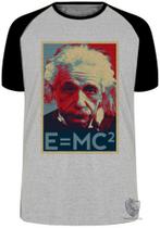 Camiseta Albert Einstein fórmula Blusa Plus Size extra grande adulto ou infantil