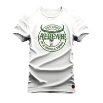 Camiseta Aldean Manga Curta Unissex Gola Redonda