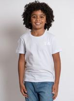 Camiseta Aleatory Estampada Infantil Silver One Branca