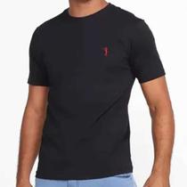 Camiseta Aleatory Gola Careca Básica 28 Masculino - Preta