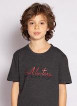 Camiseta Aleatory Infantil Gradient Chumbo