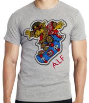 Camiseta Alf Et teimoso skate Blusa criança infantil juvenil adulto camisa tamanhos Camiseta Alf Et teimoso skate Blusa criança infantil juvenil adulto camisa tamanhos