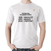 Camiseta Algodão 2020 PQPVTNC - Foca na Moda