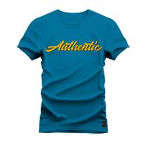 Camiseta Algodão 30.1 Premium Estampada Authentic