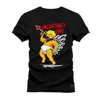 Camiseta Algodão 30.1 Premium Estampada Day Valentte