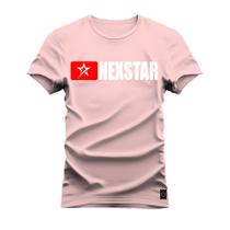 Camiseta Algodão 30.1 Premium Estampada Estrela Nexstar Two