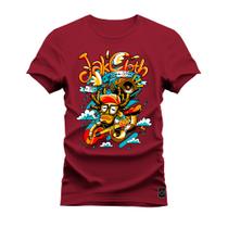 Camiseta Algodão 30.1 Premium Estampada Jack Cloth