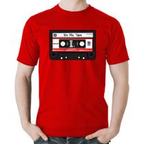 Camiseta Algodão 80's Mix Tape - Foca na Moda