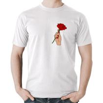 Camiseta Algodão A Rose for you - Foca na Moda