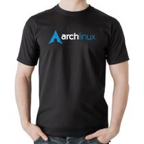 Camiseta Algodão Arch Linux Logo - Foca na Moda