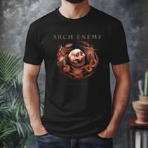Camiseta Algodão Banda Arch Enemy Metal Rock Modelo 1 Camiseta Algodão Banda Arch Enemy Metal Rock Modelo 1