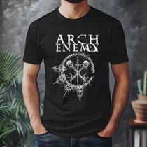 Camiseta Algodão Banda Arch Enemy Metal Rock Modelo 11 Camiseta Algodão Banda Arch Enemy Metal Rock Modelo 11