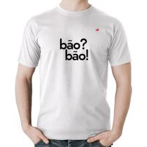 Camiseta Algodão Bão Bão! - Foca na Moda