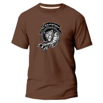 Camiseta Algodão Básica Premium Estampa Digital Guarda Tigre