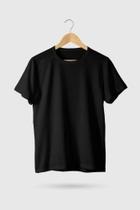 Camiseta Algodão Básica Preta