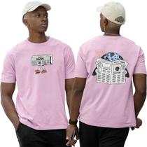 Camiseta Algodão Basica World News Oh No Abstract Camiseta Algodão Basica World News Oh No Abstract