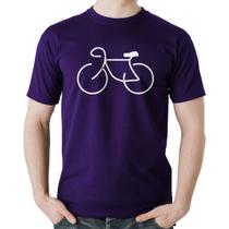 Camiseta Algodão Bicicleta Traços - Foca na Moda