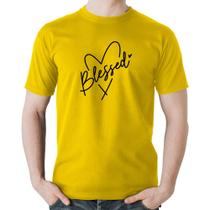 Camiseta Algodão Blessed Heart - Foca na Moda